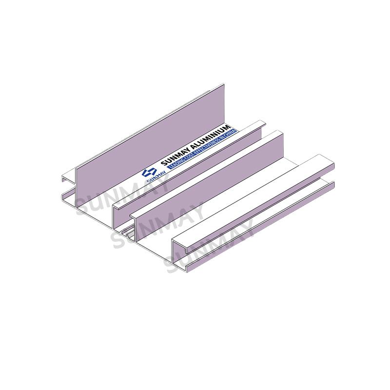 aluminum curtain profile