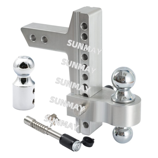 Aluminum Adjustable Trailer Hitch with durable build and rust-resistant finish for reliable towing performance