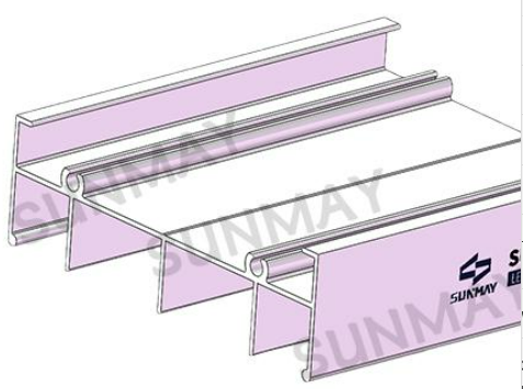 High-quality aluminium extrusion profiles for windows, showcasing precision craftsmanship and durable surface treatment.