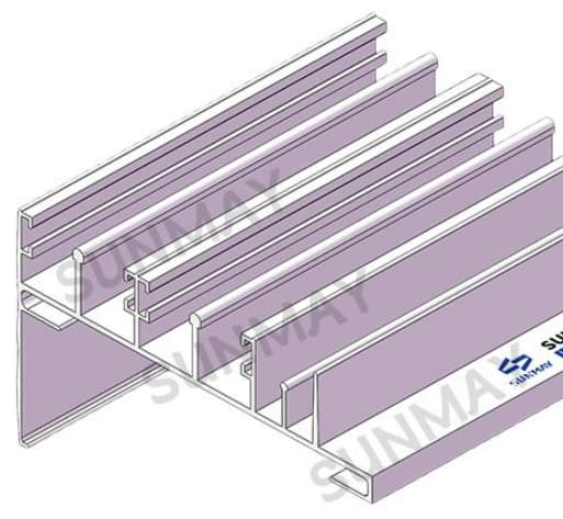 aluminium window frame extrusion