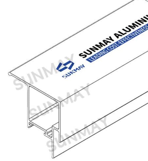 aluminium profiles for doors and windows